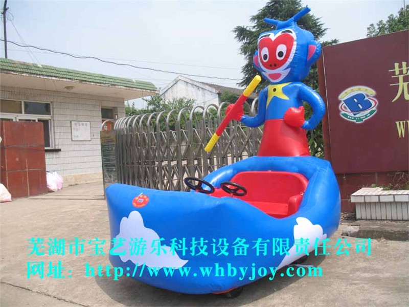 供应供应游乐设备孙悟空系列游乐充气电瓶车